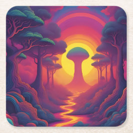 Beginning of The Fall Art Kartonnen Onderzetters