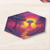 Beginning of The Fall Art Kartonnen Onderzetters (Schuin)