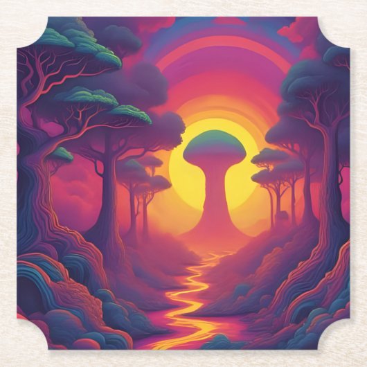 Beginning of The Fall Art Kartonnen Onderzetters (Voorkant)