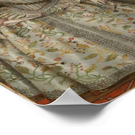 BEGINSEL ELIZABETH (1596-1662) POSTER (Hoek)