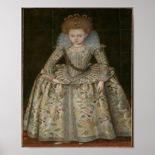 BEGINSEL ELIZABETH (1596-1662) POSTER (Voorkant)