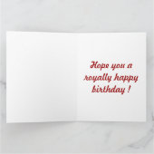  BEGINSEL "HAPPY BIRTHDAY" KAART (Binnen)