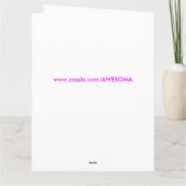  BEGINSEL "HAPPY BIRTHDAY" KAART (Achterkant)