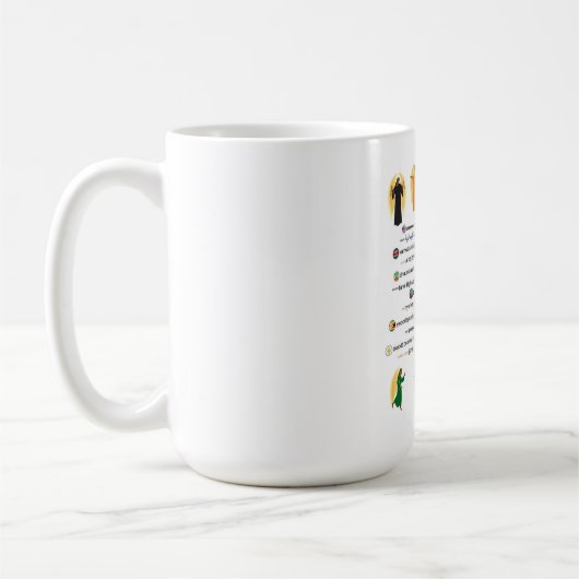 Beginselen van het leven - 11 juni koffiemok (Links)