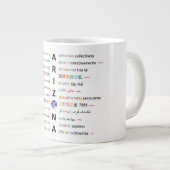 Beginselen van het leven - talen van Arizona 1 Grote Koffiekop (Voorkant rechts)