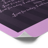 Beginselen van het symbool van Reiki voor vandaag Poster (Hoek)