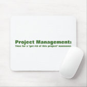 Beginselen van projectbeheer muismat (Met muis)