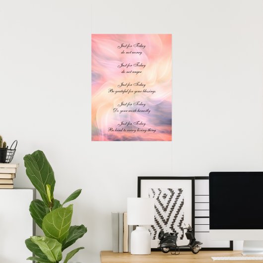 Beginselen van Reiki Poster (Thuiskantoor)
