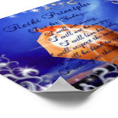 Beginselen van Reiki Poster (Hoek)