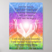 Beginselen van Reiki Poster (Voorkant)
