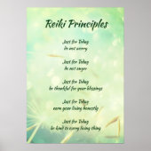 Beginselen van Reiki Poster (Voorkant)