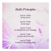 Beginselen van Reiki Poster (Voorkant)