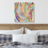 Beginselen van Reiki - Reiki Preepts Canvas Afdruk (Insitu (Slaapkamer))