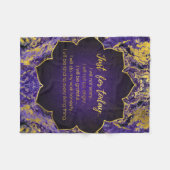 Beginselen van Reiki - Reiki Preepts Fleece Deken (Voorkant (Horizontaal))