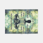 Beginselen van Reiki - Reiki Preepts Fleece Deken (Voorkant (Horizontaal))