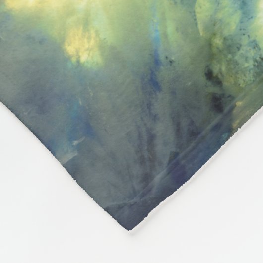 Beginselen van Reiki - Reiki Preepts Fleece Deken (Hoek)