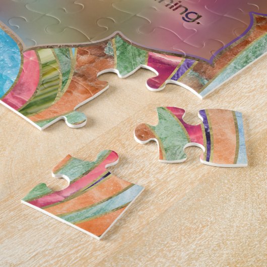 Beginselen van Reiki - Reiki Preepts Legpuzzel (Zijkant)