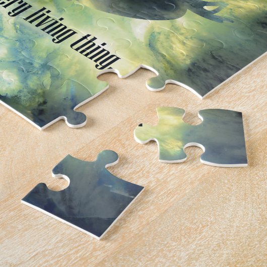 Beginselen van Reiki - Reiki Preepts Legpuzzel (Zijkant)