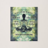 Beginselen van Reiki - Reiki Preepts Legpuzzel (Verticaal)