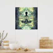 Beginselen van Reiki - Reiki Preepts Poster (Keuken)