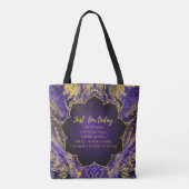 Beginselen van Reiki - Reiki Preepts Tote Bag (Achterkant)