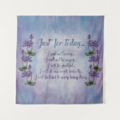 Beginselen van Reiki -Reiki Voorschriften Wandkleed (Voorkant)