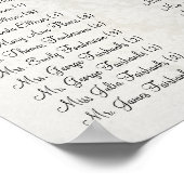 Begint bij $13.20 Zitterende Grafiek 12 Tabellen Poster (Hoek)