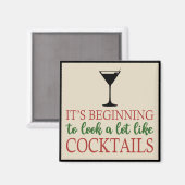 Begint veel op cocktails magneet te lijken (Voorkant / Achterkant)