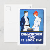  "Begintijd is Boekentijd" Poster Briefkaart (Voorkant / Achterkant)