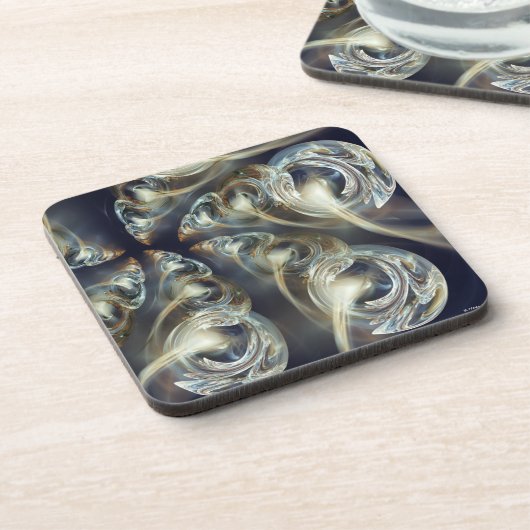 Begird Abstract Bier Onderzetter (Linkerzijde)