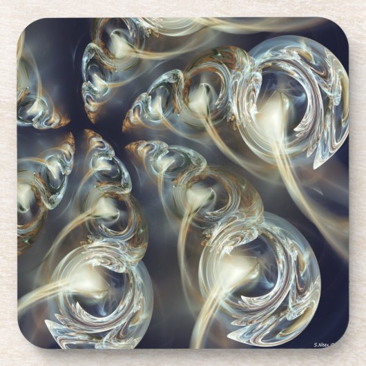 Begird Abstract Bier Onderzetter (Voorkant)