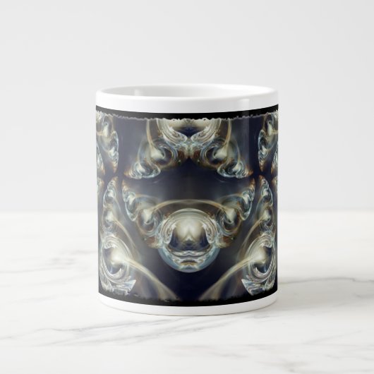 Begird Abstract Grote Koffiekop (Voorkant)