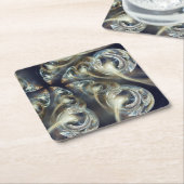 Begird Abstract Kartonnen Onderzetters (Schuin)