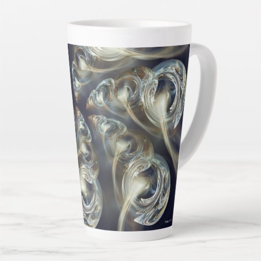 Begird Abstract Latte Mok (Rechterhoek)