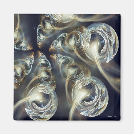 Begird Abstract Magneet (Voorkant)