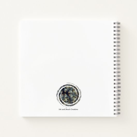 Begird Abstract Notitieboek (Achterkant)