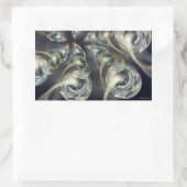 Begird Abstract Rechthoekige Sticker (Tas)