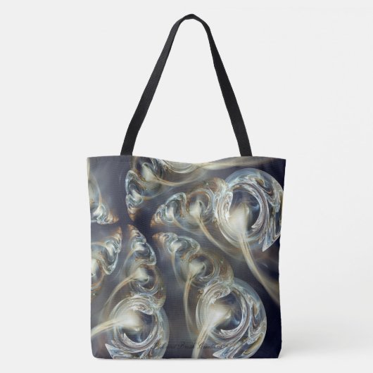 Begird Abstract Tote Bag (Achterkant)