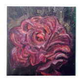 Begonia 1947 Ansel Adams Geïnspireerd Tegeltje (Voorkant)