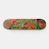 Begonia Abstract 2 Skateboard (Horizontaal)