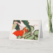 Begonia door Tanigami Konan Kaart (Voorkant)