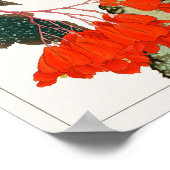 Begonia door Tanigami Konan Poster (Hoek)