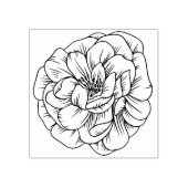 Begonia Flower Wood Art Stempel (Afrduk)