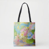 Begonia Flowers Vaas, Bijbelteksten Moederdag Tote Bag (Voorkant)
