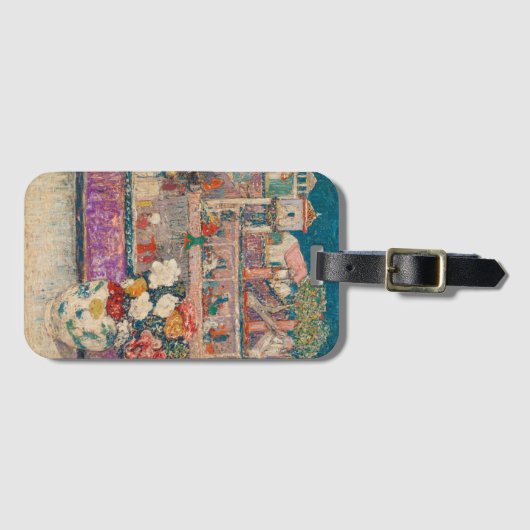 Begonia | Henry Golden Dearth Bagagelabel (Voorkant (horizontaal))