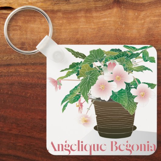 Begonia Keychain (Voorkant)