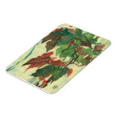 Begonia Maculata Home Garden Plant Floral Painting Magneet (Linkerzijde)