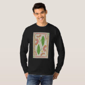 Begonia Maculata Houseplant Illustration Playing C T-shirt (Voorkant volledig)