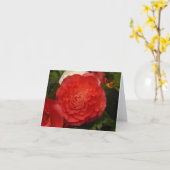 Begonia notecard kaart (Gele Bloem)