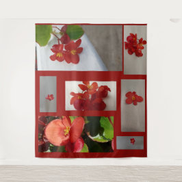 Begonia of Beauty Tapestry Wandkleed